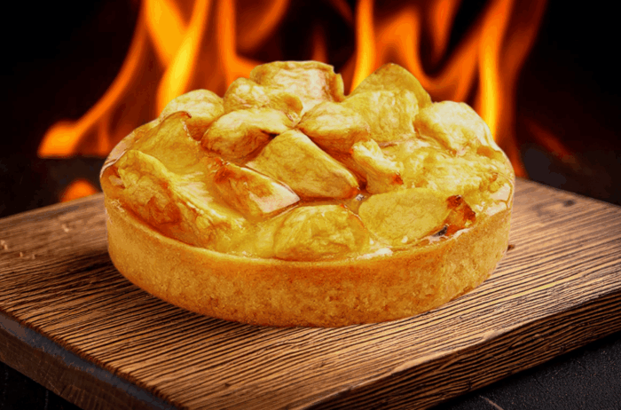 tartelette pomme galinha