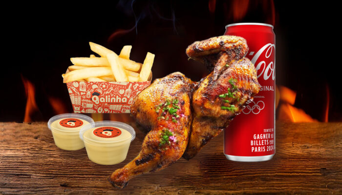 menu demi poulet braisé galinha moisselle 95