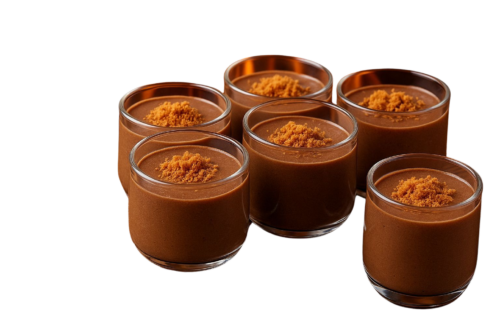 mousse au chocolat galinha